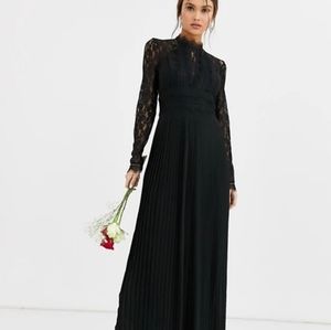 TFNC Long black dress ASOS worn once